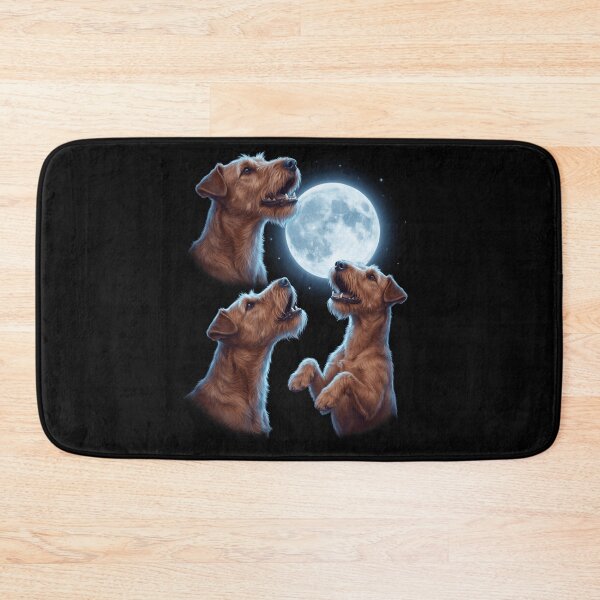 Aperçu de l'œuvre Propriétaire d'un Irish Terrier hurlant à la lune créée et vendue par TerryConnells.