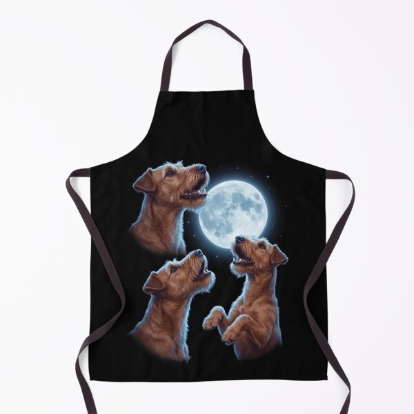 Item preview, Irish Terrier Howling Moon Art Dog Owner designed and sold by TerryConnells.