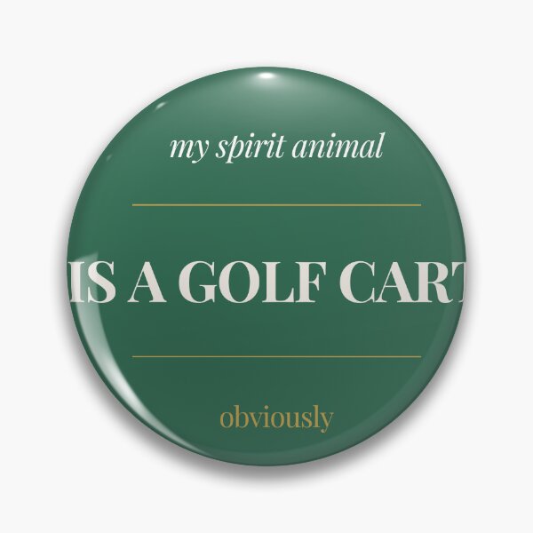 Item preview, My Spirit Animal Is A Golf Cart - Funny Golf Shirt Gift designed and sold by ProdlyTees.