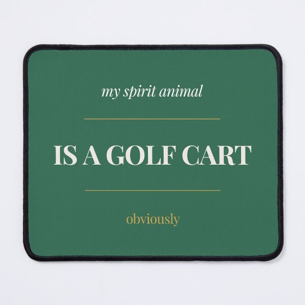 Item preview, My Spirit Animal Is A Golf Cart - Funny Golf Shirt Gift designed and sold by ProdlyTees.