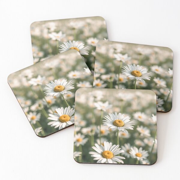 Item preview, Daisy Field Photography Aesthetic – Soft Floral Nature Wallpaper Design designed and sold by Phil Falkson.