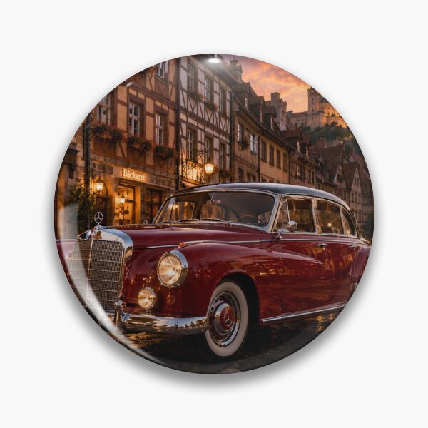Item preview, Old World Crimson Echoes, Mercedes-Benz 300 Adenauer 1951 designed and sold by BlareBlare.