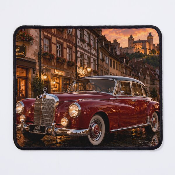 Item preview, Old World Crimson Echoes, Mercedes-Benz 300 Adenauer 1951 designed and sold by BlareBlare.