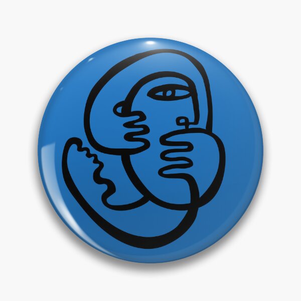 Item preview,  Think Back in Blue designed and sold by ceciliawaxberg.
