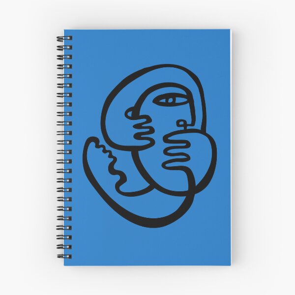 Item preview,  Think Back in Blue designed and sold by ceciliawaxberg.