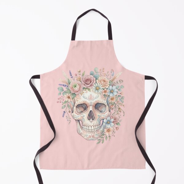 Item preview, Boho Floral Skull Design for Free Spirit Hippie Style Lovers designed and sold by Im-Ara.