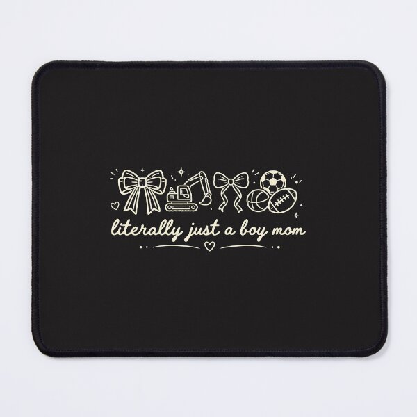 Item preview, Coquette Mama Literally Just A Boy Mom Funny Mothers Day Design designed and sold by kiralynstration.