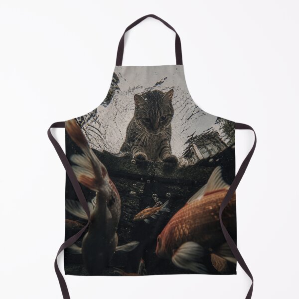 Item preview, Underwater Cat Perspective | Surreal Cinematic Animal Art designed and sold by DrizzyV.