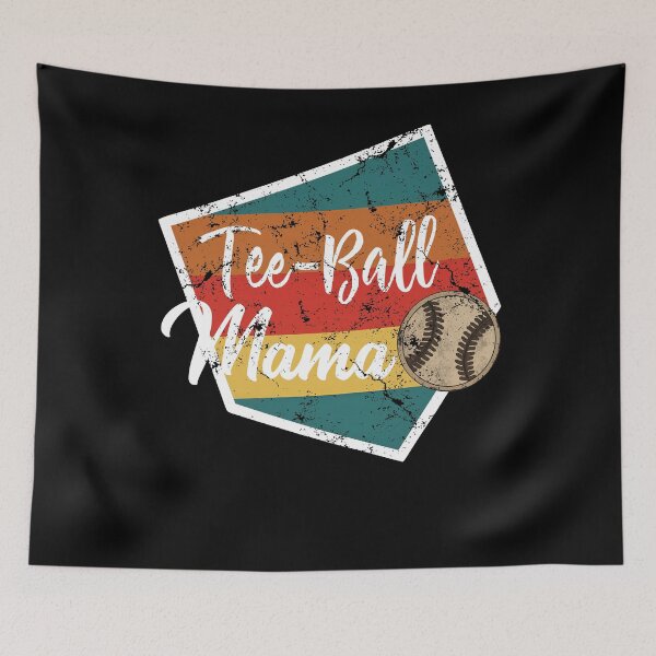 Item preview, Diseño retro de Vintage Tee Ball Mama designed and sold by LarryMBrown.