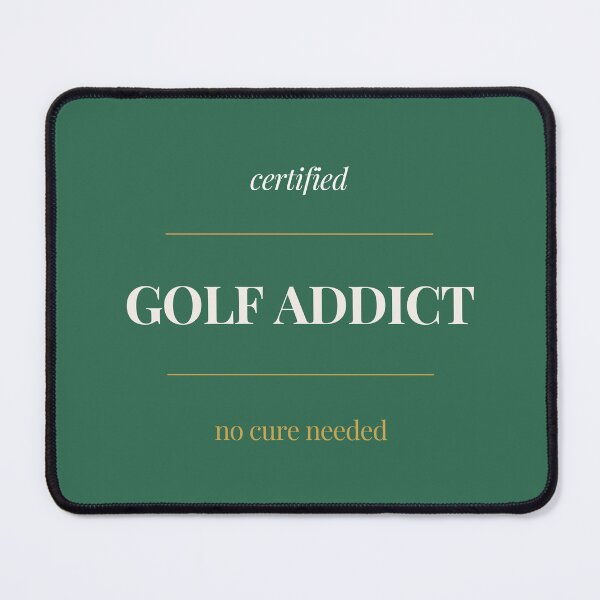 Item preview, Certified Golf Addict No Cure Needed - Funny Golf Shirt designed and sold by ProdlyTees.