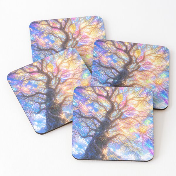 Item preview, Colourful tree designed and sold by Helmy Dream.