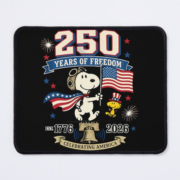Item preview, Snoopy 250 Years Of Freedom Patriotic Usa designed and sold by ACCL.