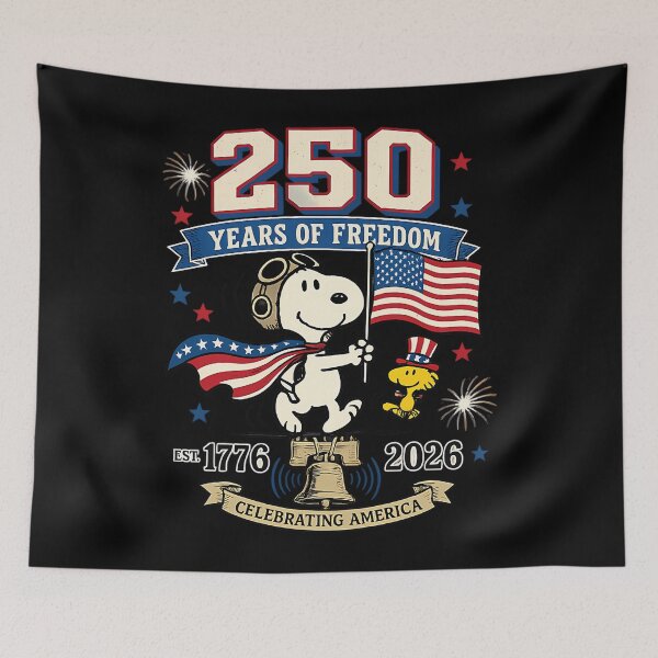 Item preview, Snoopy 250 Years Of Freedom Patriotic Usa designed and sold by ACCL.
