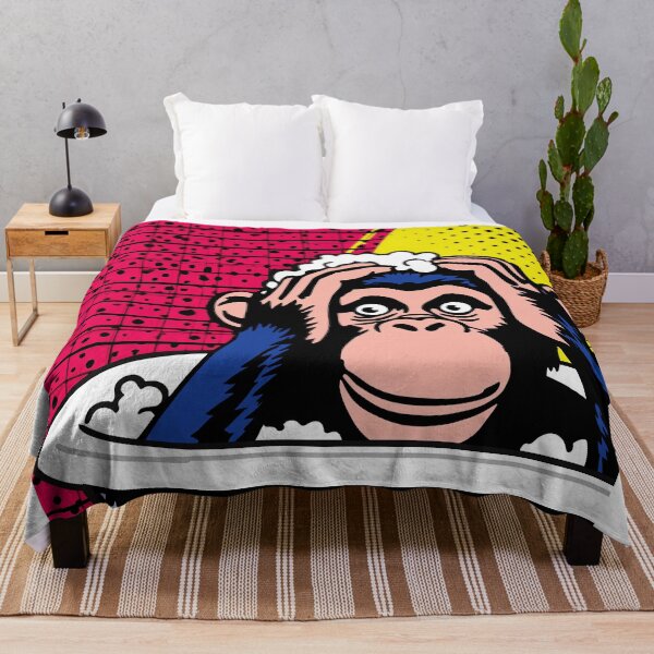 Item preview, Chimpanzee in a Colorful Bath designed and sold by lautir.