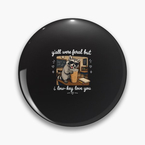 Item preview, Retro Yall Were Feral But I Low Key Love You Teacher Design designed and sold by kiralynstration.