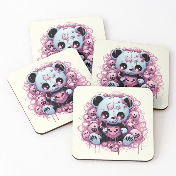 Item preview, Kawaii Heart Bear designed and sold by TheInkRaven.