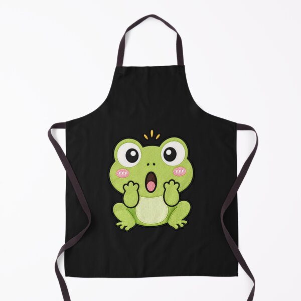 Item preview, Surprised Frog Cute Kawaii Cartoon Design designed and sold by ColorSplash123.