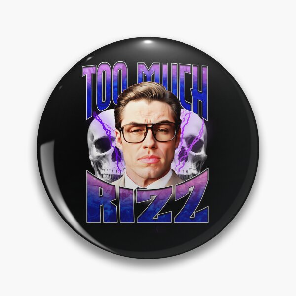 Item preview, Too Much Rizz designed and sold by Mimal9999.
