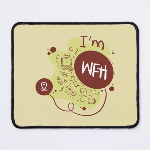 Item preview, I am WFH designed and sold by Papertowall by Jellyee.