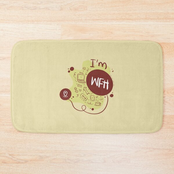 Item preview, I am WFH designed and sold by Papertowall by Jellyee.