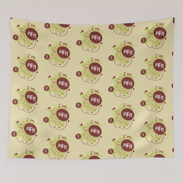 Item preview, I am WFH designed and sold by Papertowall by Jellyee.