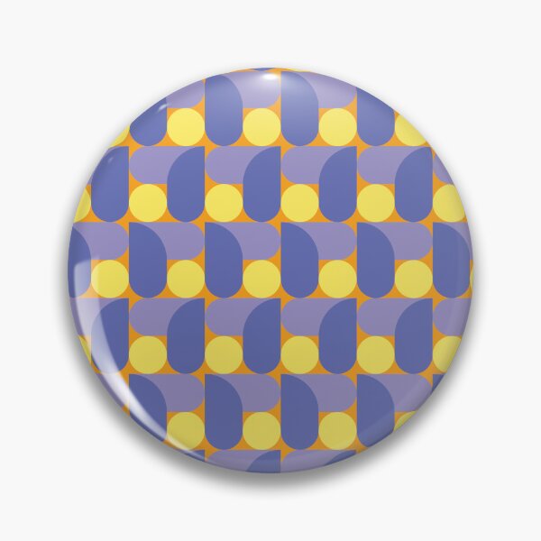 Artikelvorschau, Retro-Groovy-Geometrie-Nahtlosmuster – Lila, Orange & Gelb, kühnes 70er-Jahre-Design entworfen und verkauft von Zaya_art.