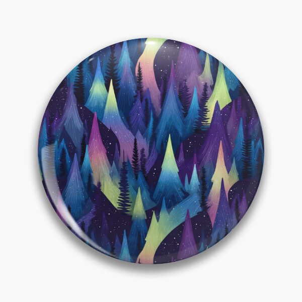 Item preview, Copy of Aurora Borealis Night Sky Abstract Pattern designed and sold by NicolasGlowArt.