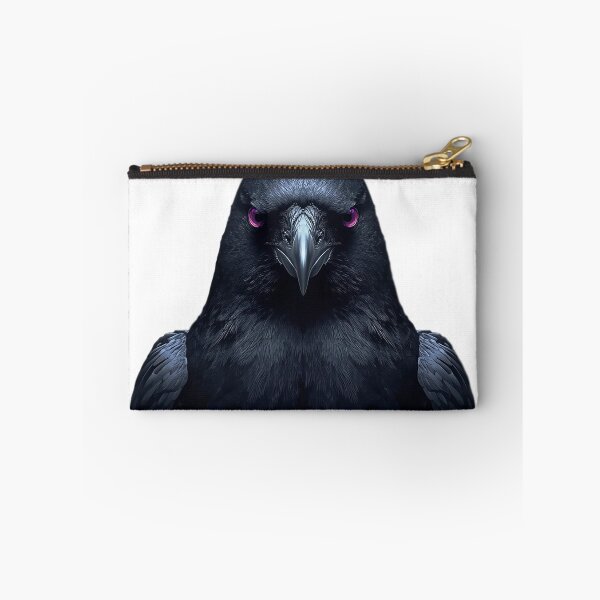 Item preview, Mystic Raven Portrait – Dark Minimalist Bird Design designed and sold by SpeedProduction.