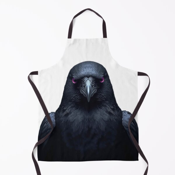 Item preview, Mystic Raven Portrait – Dark Minimalist Bird Design designed and sold by SpeedProduction.