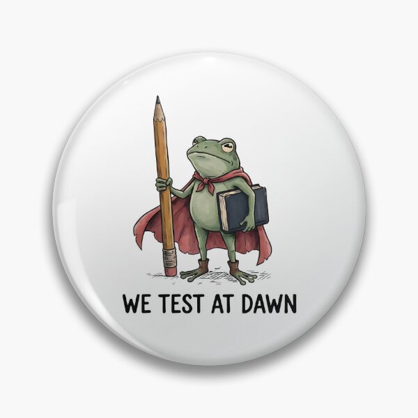 Item preview, We Test At Dawn designed and sold by CartoonGang.