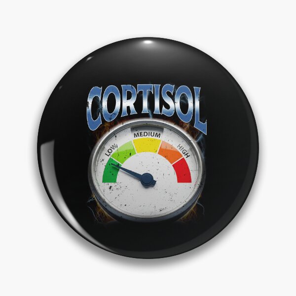Item preview, Low Cortisol Level Gauge Deadpan Meme designed and sold by elderberry.