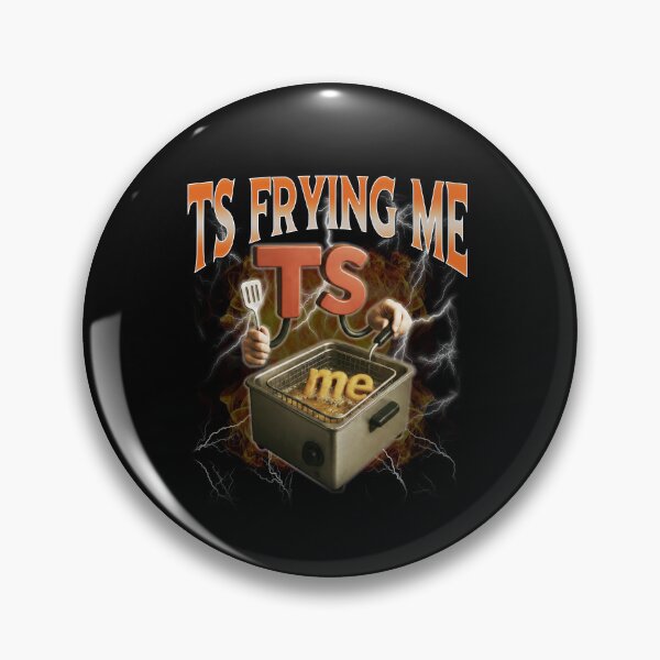 Item preview, TS Frying Me Brainrot Meme designed and sold by elderberry.