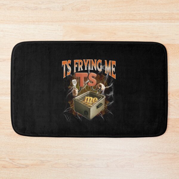 Item preview, TS Frying Me Brainrot Meme designed and sold by elderberry.