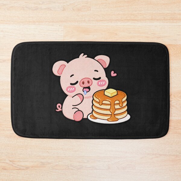 Item preview, Pancake Pig Cute Kawaii Cartoon Design designed and sold by ColorSplash123.