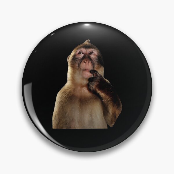 Item preview, Funny Thinking Monkey designed and sold by iMojira.