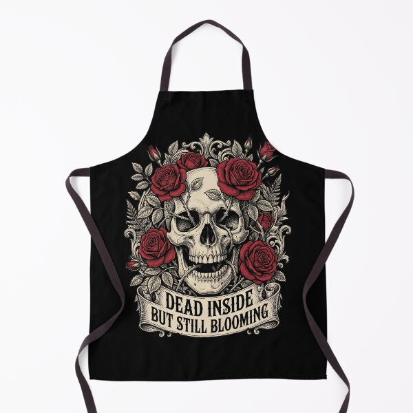 Item preview, Feminine Skull with Roses Empowerment Quote Aesthetic designed and sold by Im-Ara.