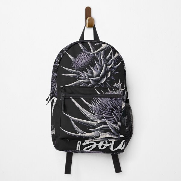 Item preview, Vintage Thistle Engraving - Dark Botanical Noir designed and sold by AureliusX.
