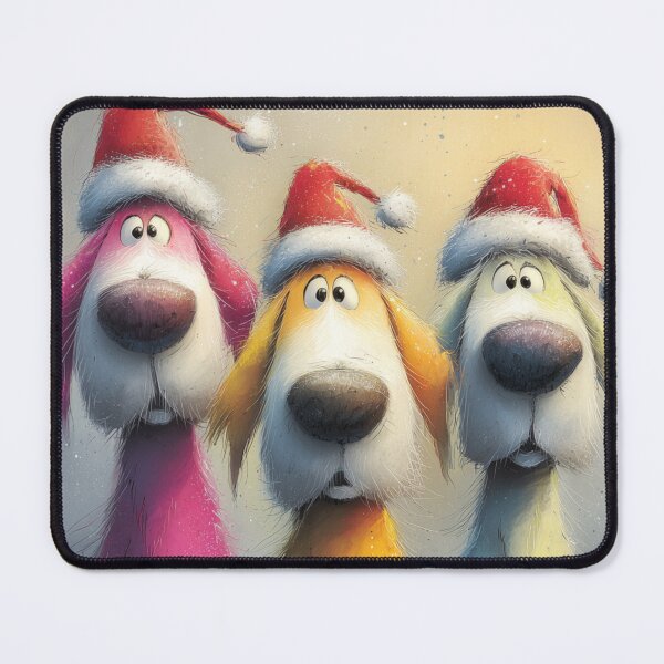 Item preview, Golden Labrador Retriever Dogs ‘ Santa’s Retrievers! ' BY SHiRLeY MacARTHuR designed and sold by Shirley MacArthur Art.