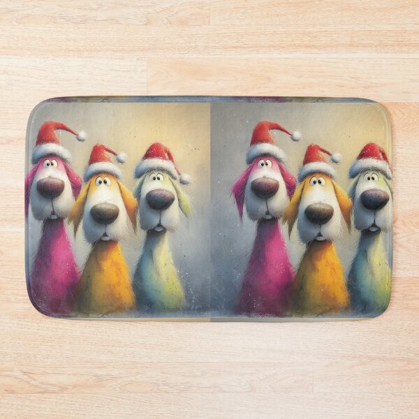 Item preview, Golden Labrador Retriever Dogs ‘ Santa’s Retrievers! ' BY SHiRLeY MacARTHuR designed and sold by Shirley MacArthur Art.