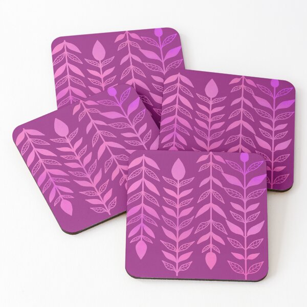 Item preview, Purple and Pink Botanical Print  designed and sold by JaygiesDesign.