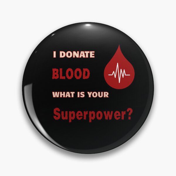 Item preview, Blood Donor Superpower- Minimalistic Design for Blood Donors designed and sold by AtushaSpark.