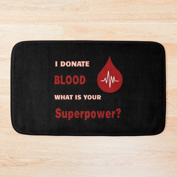 Item preview, Blood Donor Superpower- Minimalistic Design for Blood Donors designed and sold by AtushaSpark.