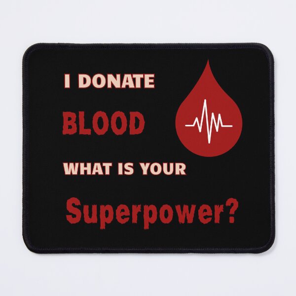 Item preview, Blood Donor Superpower- Minimalistic Design for Blood Donors designed and sold by AtushaSpark.