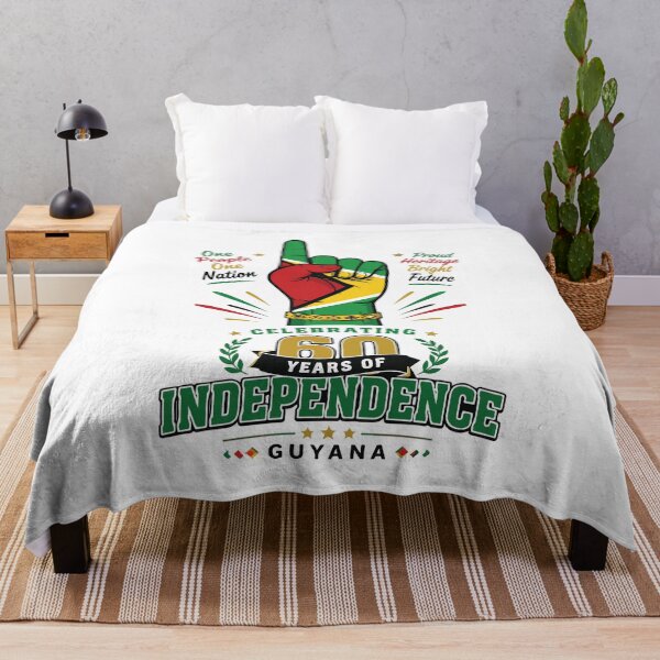 Item preview, Guyana 60 Years Of Independence Patriotic Diamond Jubilee Design designed and sold by kiralynstration.