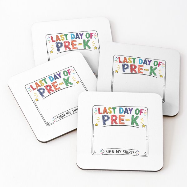 Item preview, Last Day Of Pre K Sign My Shirt Kids Graduation Autograph Design designed and sold by kiralynstration.