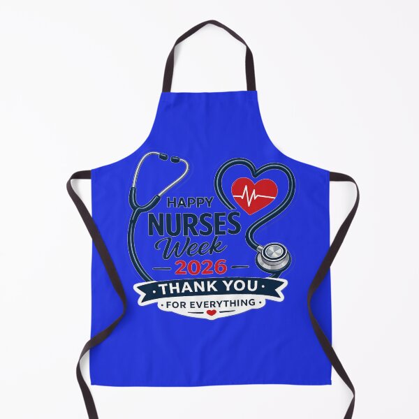 Item preview, Happy Nurses Week 2026 Thank You – Stethoscope Heart Art | Nurse Appreciation Gift designed and sold by irfanshikh.