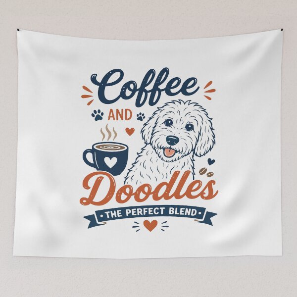Item preview, Coffee And Doodles Funny Retro Artist Coffee Lover Design designed and sold by kiralynstration.