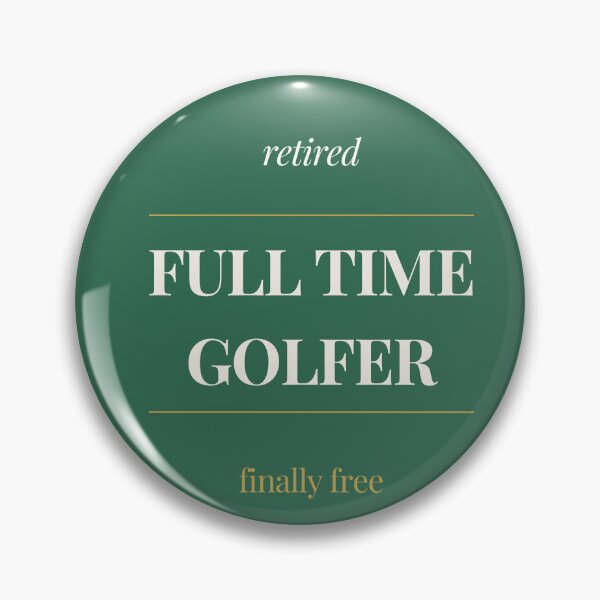 Item preview, 1 Full-Time Retired Golfer Finally Free - Golf Retirement T-Shirt designed and sold by ProdlyTees.