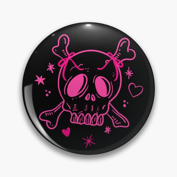 Item preview, Coquette Horror Pink Skull designed and sold by AnulaArt.