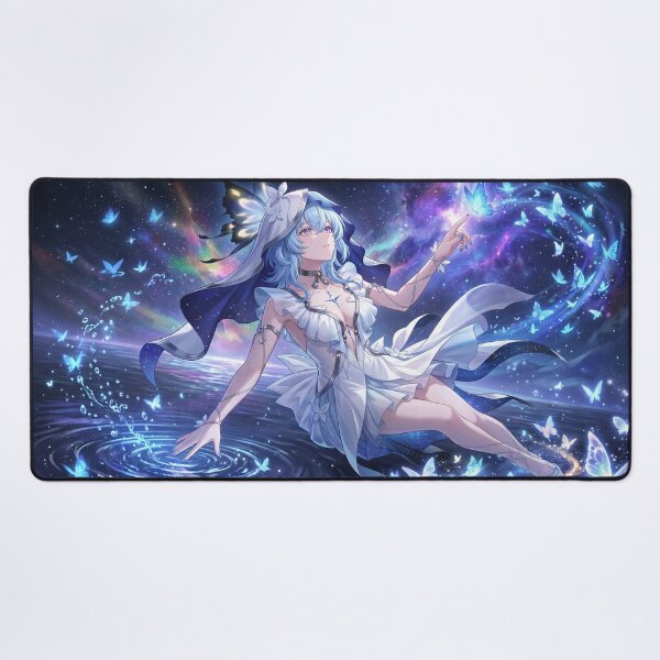 Item preview, Shorekeeper // Wuthering Waves Illustration -Blue Galaxy Water Aesthetic Ethereal Anime Art designed and sold by Astraphyllia.